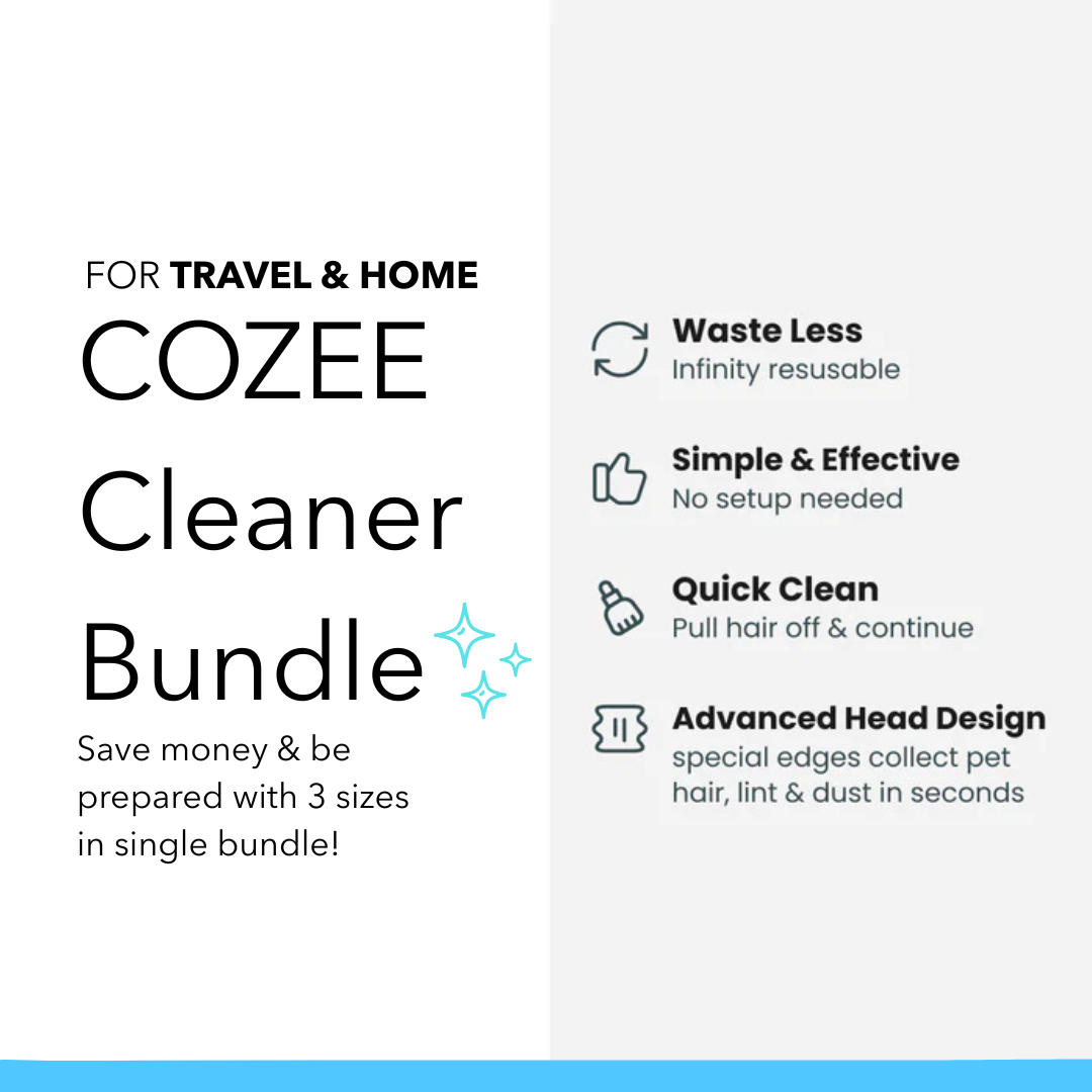 Effective Fur-Free Starter Kit- Cozee Mini, Pro & Xtra
